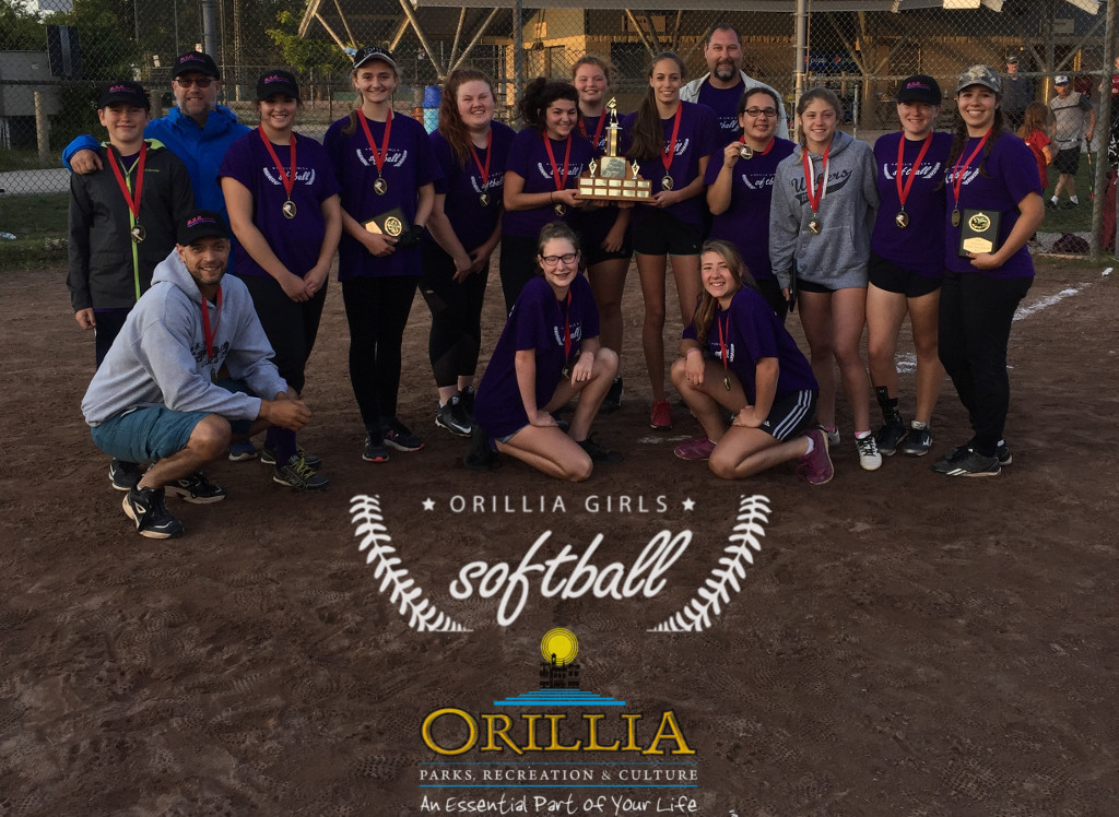 2017 Orillia Senior Girls Soft Ball Champions